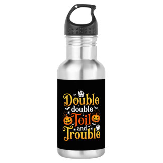 Garrafa Bruxa do Halloween Double Double Toil and Trouble