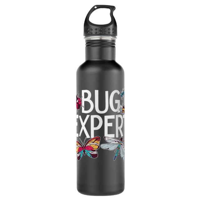 Garrafa Bug Expert Entomology Insect Catching Ladybug Butt (Frente)