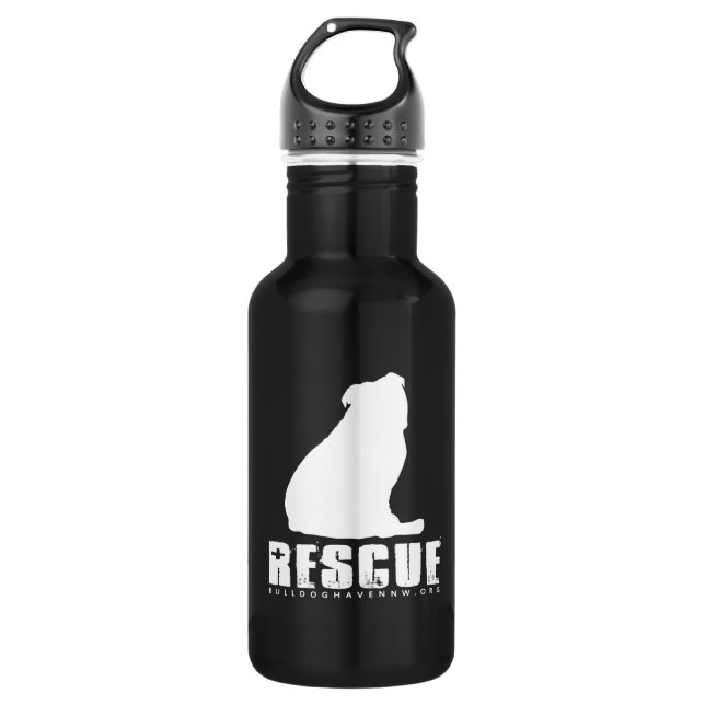 Garrafa BULDOGUE do SALVAMENTO (pelo abrigo nanowatt do (Frente)