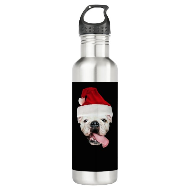 Garrafa Bulldog Santa Essential T-Shirt (Frente)