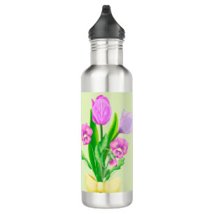Garrafa Bunch of Spring Flowers Thermal Tumbler