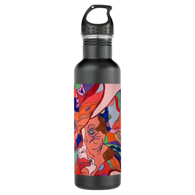 Garrafa Butterfly Leaf Portrait Stainless Steel Bottle (Frente)