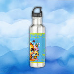 Garrafa Buzzy começa Chá de fraldas de abelha a abelha |<br><div class="desc">Começos inusitados para nossa abelha de mel em abelha! Chá de fraldas de bebê em amarelo e azul,  zumbindo com alegria: Dando boas vindas ao nosso mais novo dedo,  neste lindo tema de abelha para o nosso chá de fraldas. Garrafa de água de aço inoxidável.</div>