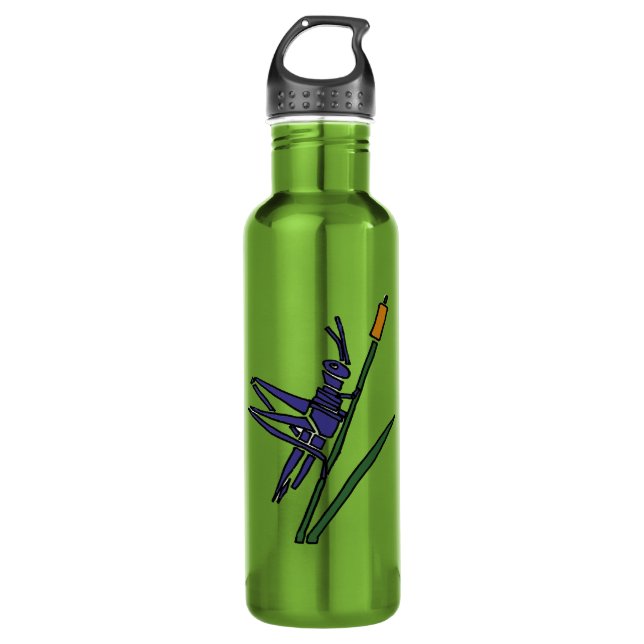 Garrafa BV grilo engraçado (Frente)