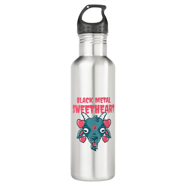 Garrafa Cabeça de Bode Fofa Baphomet (Frente)