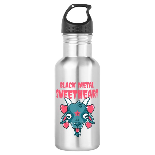 Garrafa Cabeça de Bode Fofa Baphomet (Frente)