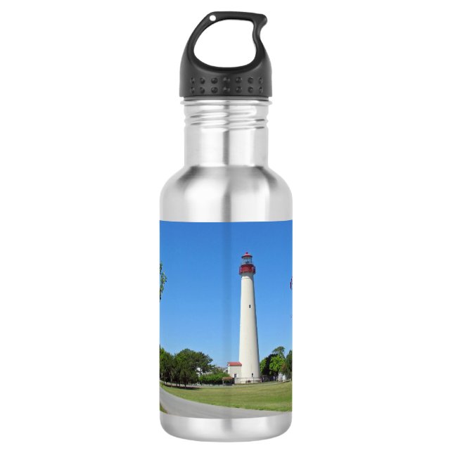 Garrafa Cabo May Lighthouse Aluminium Water Botle (Frente)