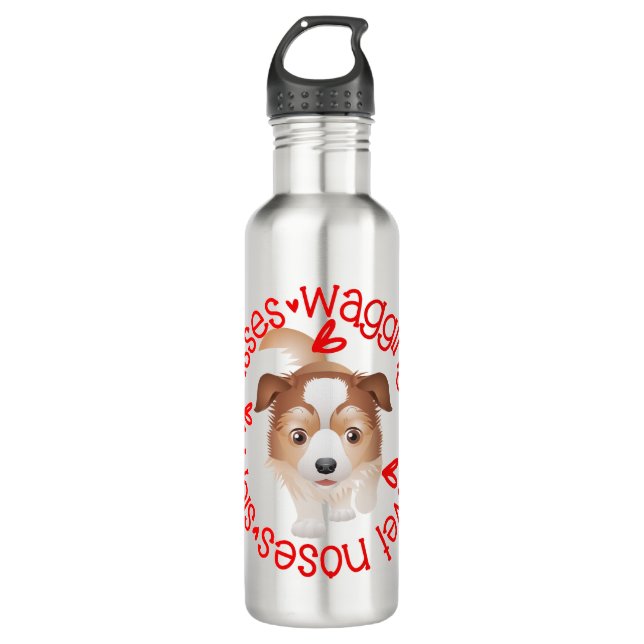 Garrafa Cachorro Gelado Australiano, Beijos-Desleixados (Frente)