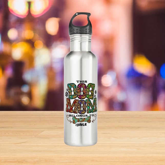 Garrafa Cachorro-Padrão-Leopardo Ocidental Cachorro-Mãe Pe (Criador carregado)