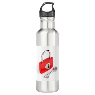 Garrafa Cadeado e chave