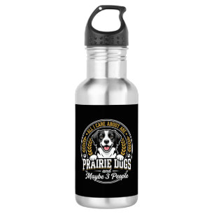 Garrafa Cães da pradaria talvez 3 pessoas design