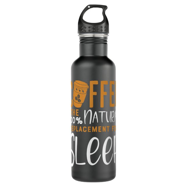 Garrafa Café A 100 Substituição Narural Do Sono - Desligar (Frente)