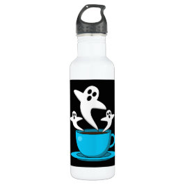 Garrafa Café fumante fantasma