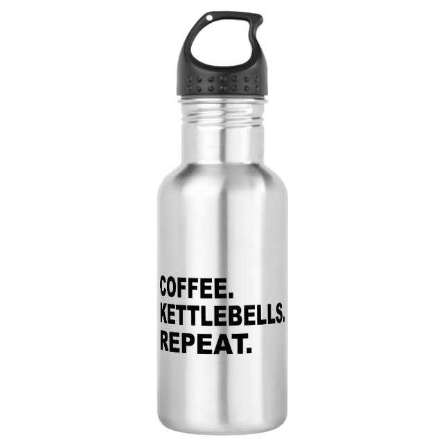 Garrafa Café Kettlebells Repetir (Frente)