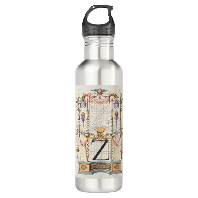 GARRAFA CALLIGRAPHY ANTIQUE ALPHABET Z (Frente)