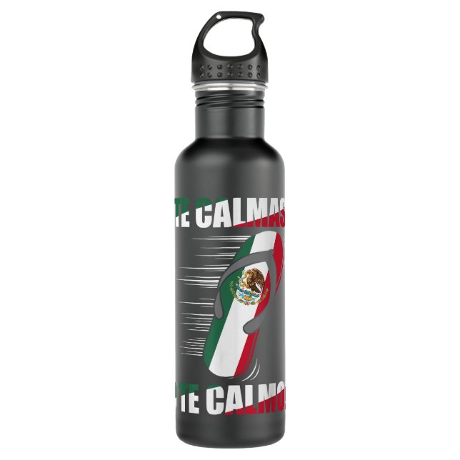 Garrafa Calmas O Calmo Engraçado Espanhol Mo (Frente)