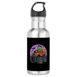 Garrafa Caminhão Monstro Frankenstein Design Gráfico de Ha
