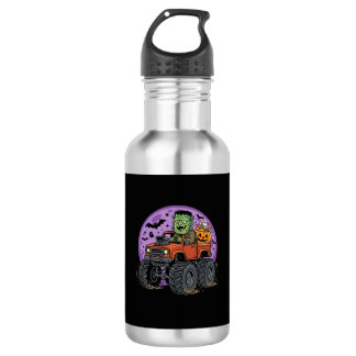 Garrafa Caminhão Monstro Frankenstein Design Gráfico de Ha