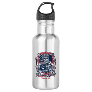 Garrafa Caminhão Monstro Patriótico 1776 Crânio Off Road P