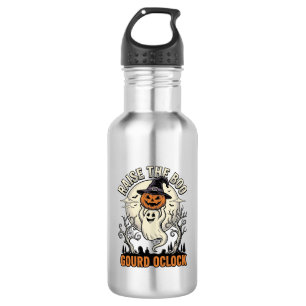 Garrafa Camisa de Abóbora Fantasma Gravura de Halloween Vi
