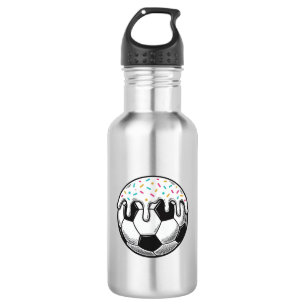 Garrafa Camisa de Bola de Futebol com Glacê Pingando Vinta