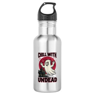 Garrafa Camisa de Fantasma de Halloween Design de Zumbi As