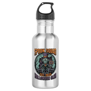 Garrafa Camisa de Zumbi de Halloween Divertida Esquadrão A