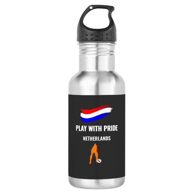 Garrafa Camisa do Orgulho do Futebol da Holanda 2026 (Frente)