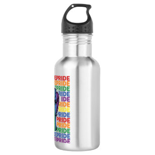 Garrafa Camisa Vintage Pride Punho Erguido Arco-íris Desig
