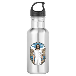 Garrafa Camiseta com Estampa de Figura Espiritual de Gravu