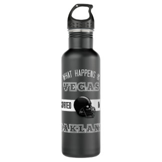 Garrafa Camiseta Crewneck Raiders Las Vegas, O Que Acontec