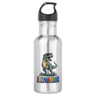Garrafa Camiseta de óculos de sol de dinossauro Allysaurus