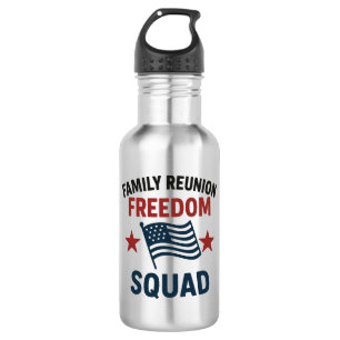 Garrafa Camiseta de Reunião da Família Freedom Squad – Pat