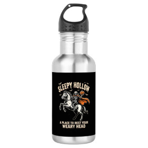 Garrafa Camiseta do Cavaleiro Sem Cabeça Sleepy Hollow Hal