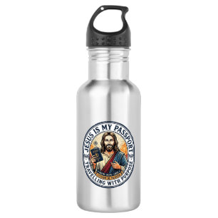 Garrafa Camiseta Missões Globais Missionárias de Jesus Cri