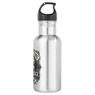 Garrafa Camiseta Respeito Pela Jesus Limites Fé
