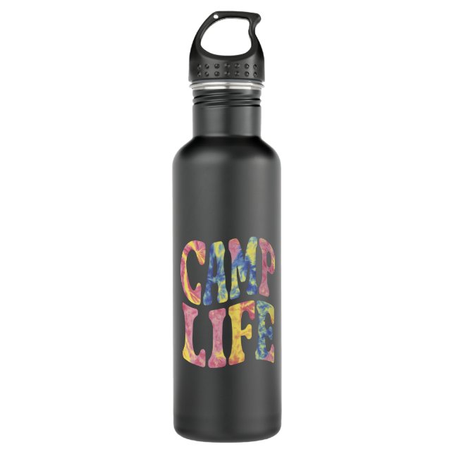 Garrafa Camp Life Tie-Die Retro (Frente)