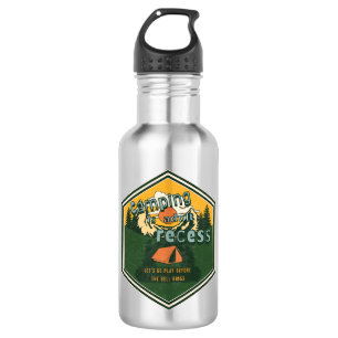 Garrafa Camping é Adulto Recess, Vamos vai jogar