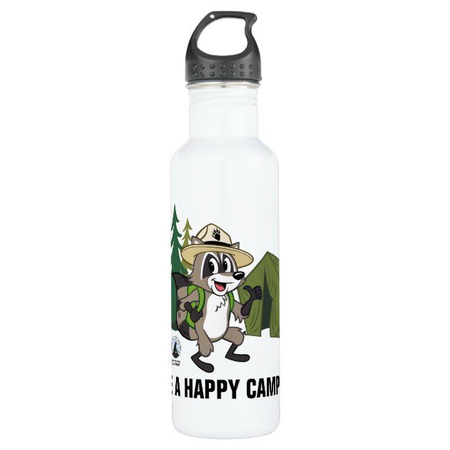 Garrafa Campout americano do rick | da guarda florestal (Frente)