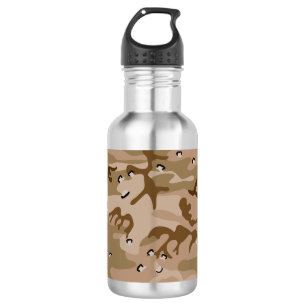 Garrafa Camuflagem Do Deserto Com Pebolhas, Militares, Exé