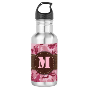 Garrafa Camuflagem Rosa