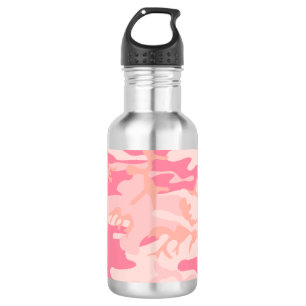 Garrafa Camuflagem Rosa, Militar, Exército