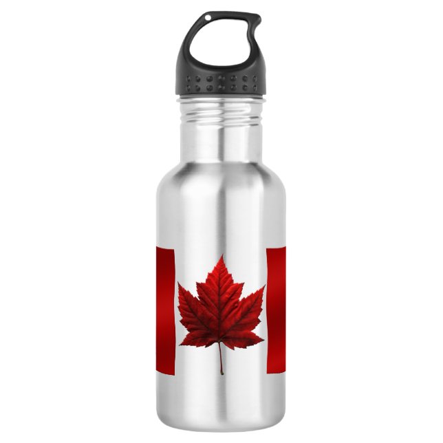 Garrafa Canadá Canadá Bandeira Souvenir (Frente)