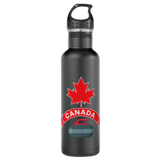 Garrafa Canadá Equipe canadense Curva White Winter Spor