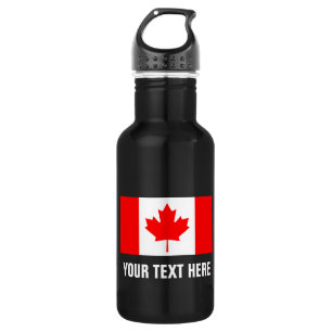 Garrafa canadiana personalizada para o Canadá