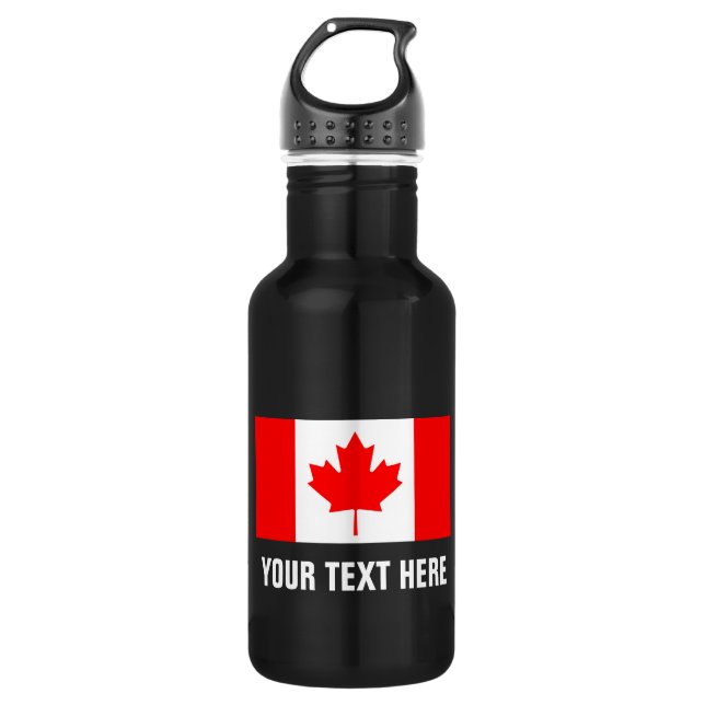 Garrafa canadiana personalizada para o Canadá (Frente)