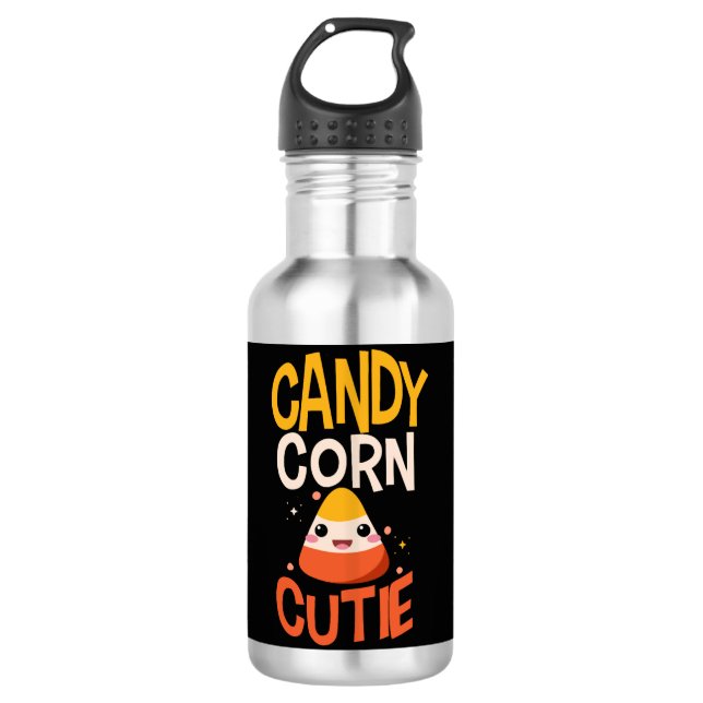 Garrafa Candy Corn Cutie Crianças de Dia das Bruxas (Frente)