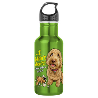 Garrafa Caneca de cachorro engraçado Eu não mastiguei