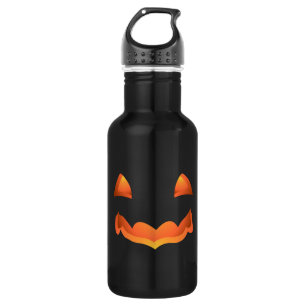 Garrafa Caneca de Viagem Abóbora de Halloween Jack-o-lante
