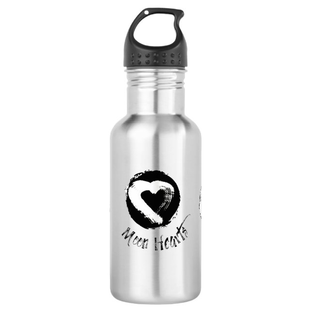 Garrafa Caneca de Viagem Coração Lunar (Frente)